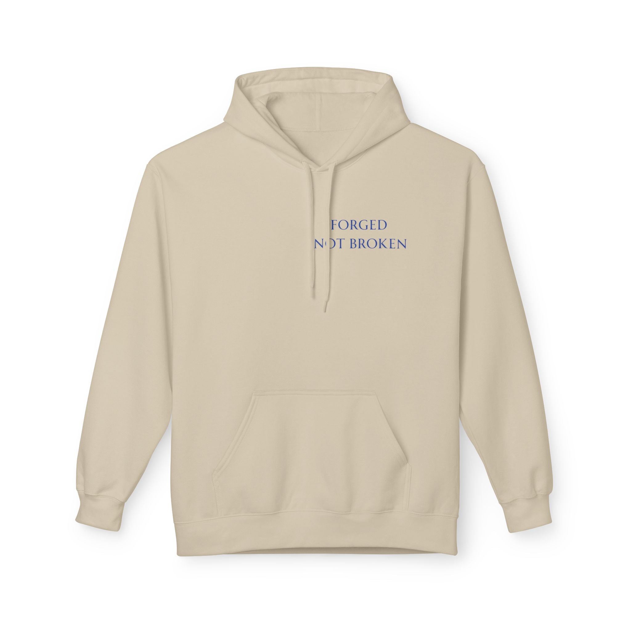 Steel Saints Atlanta Hoodie — "Forged Not Broken" Graphic Hoodie