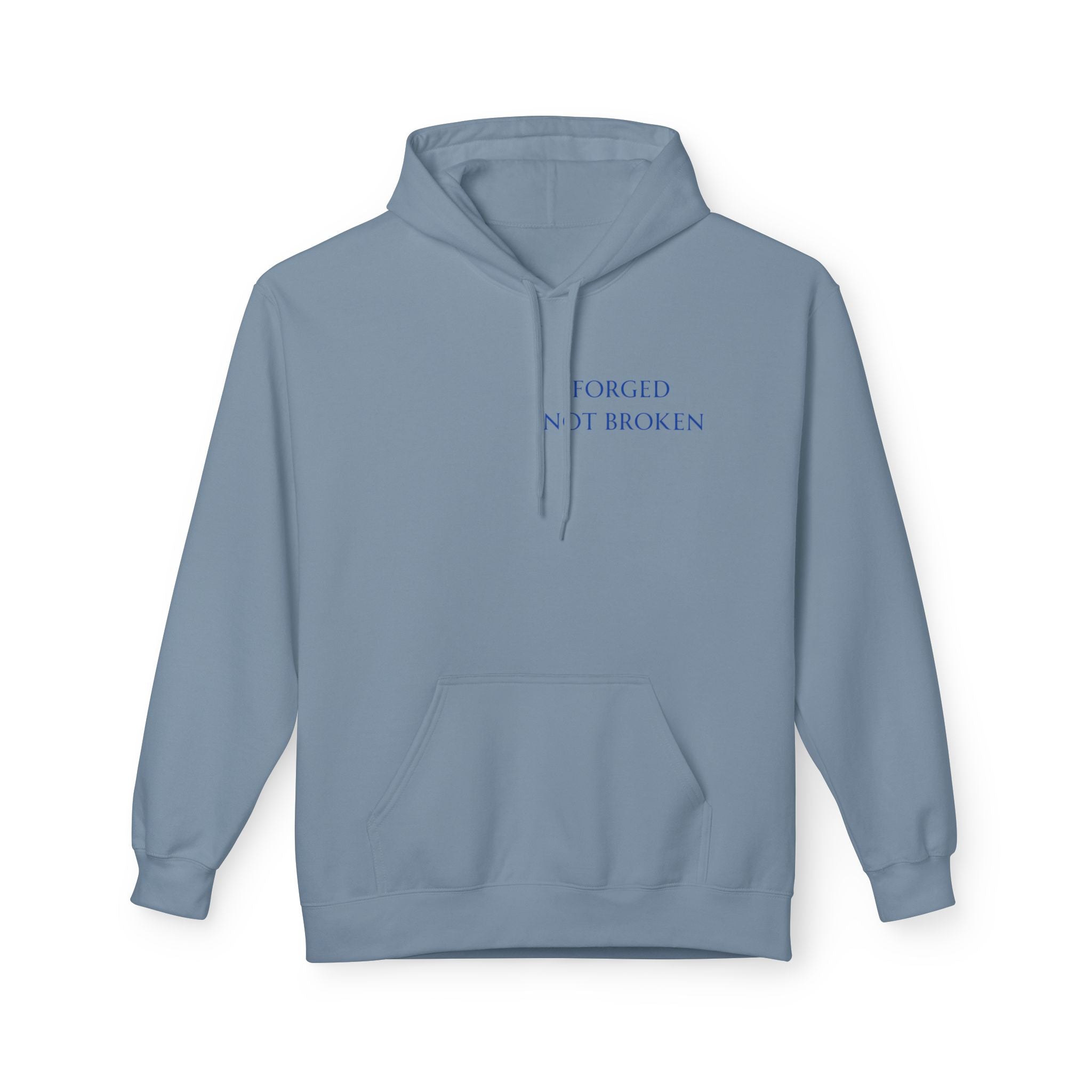 Steel Saints Atlanta Hoodie — "Forged Not Broken" Graphic Hoodie