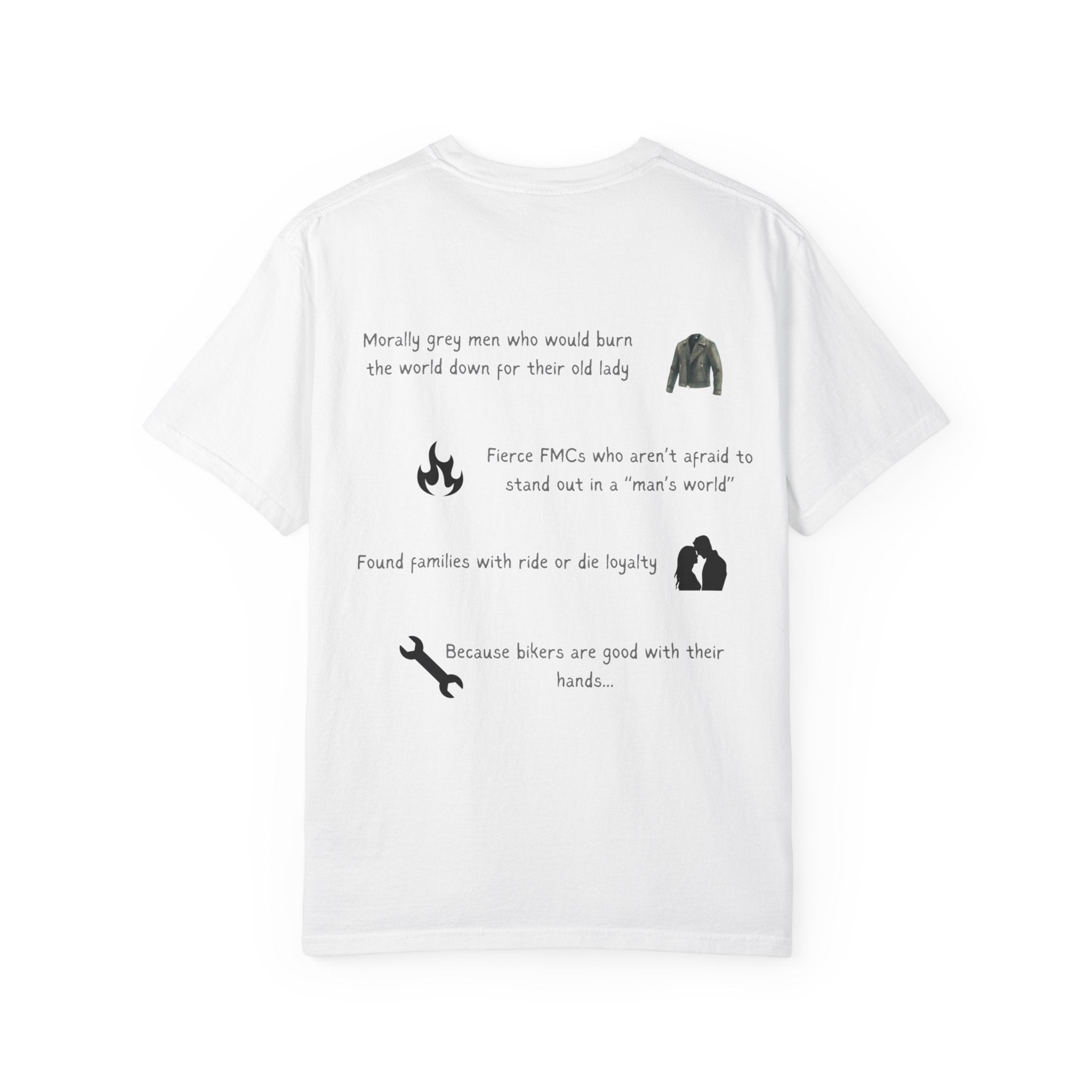 I Read MC Romance T-Shirt — Biker Motorcycle Club Novel Tee