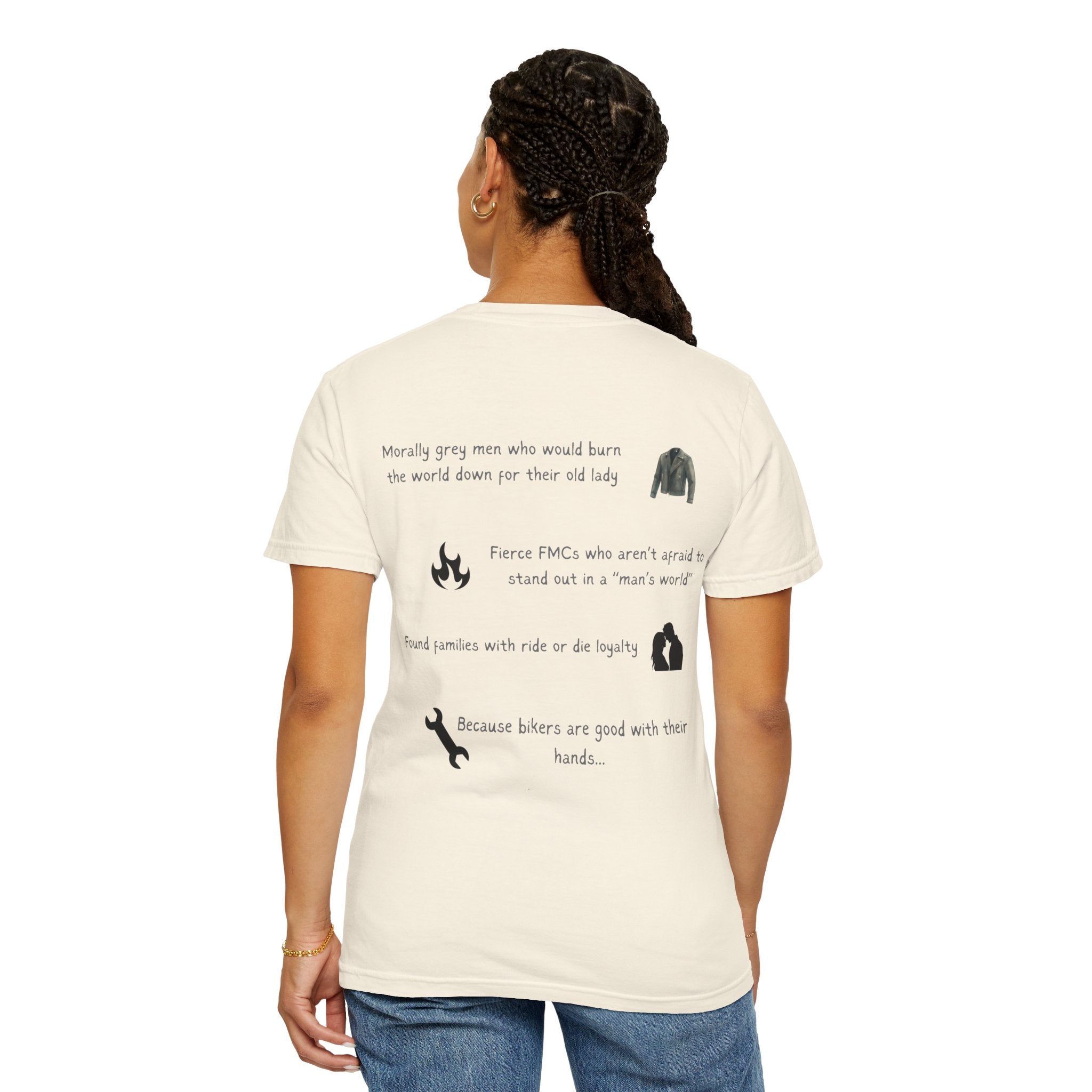 I Read MC Romance T-Shirt — Biker Motorcycle Club Novel Tee
