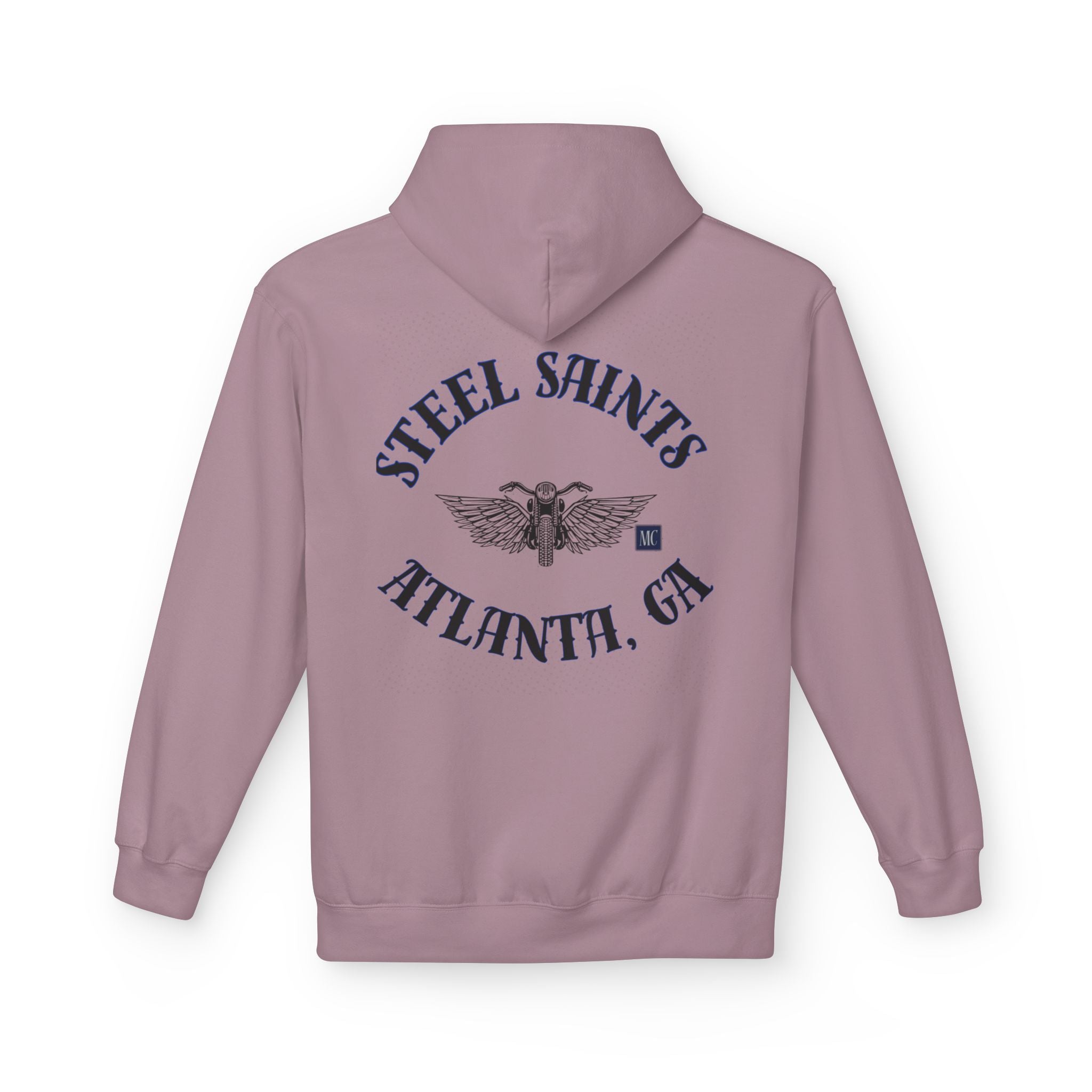 Steel Saints Atlanta Hoodie — "Forged Not Broken" Graphic Hoodie